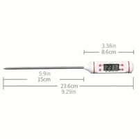 Digitales Lebensmittel-Thermometer – Weiss, TP101, -50 °C